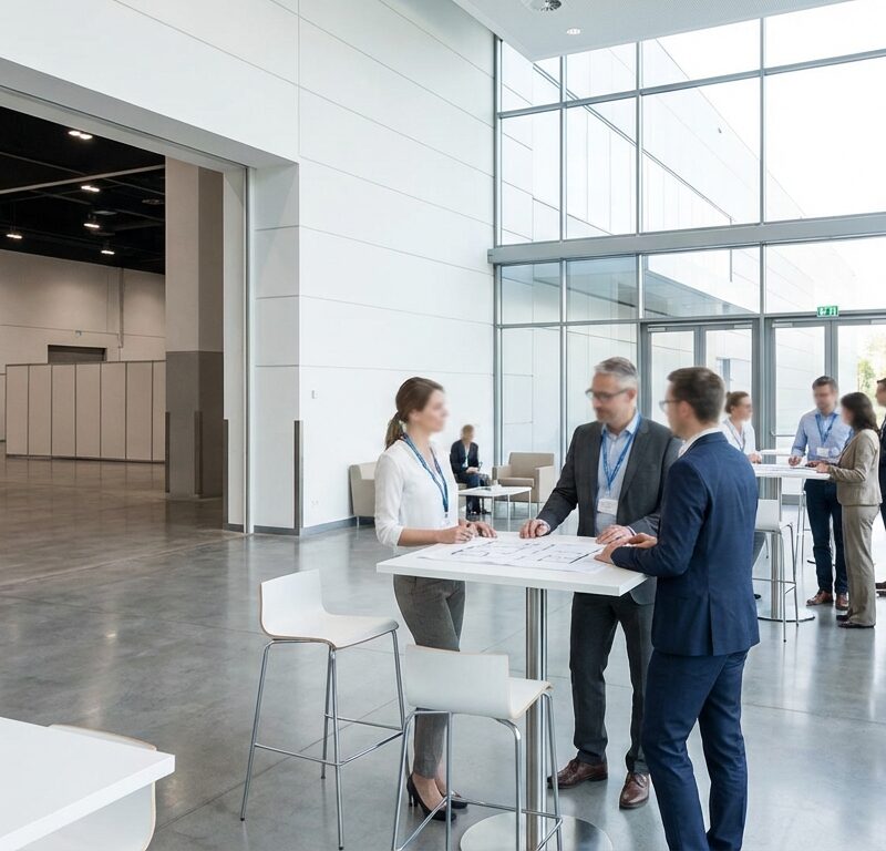 Messehalle mieten - Leitfaden Veranstalter