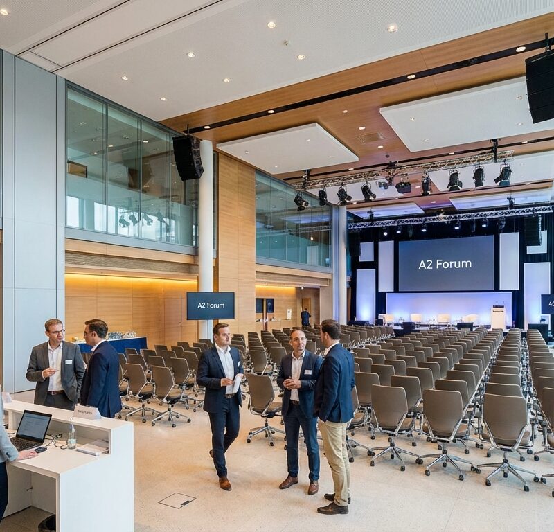 Konferenzräume Großveranstaltungen - Planung & Technik