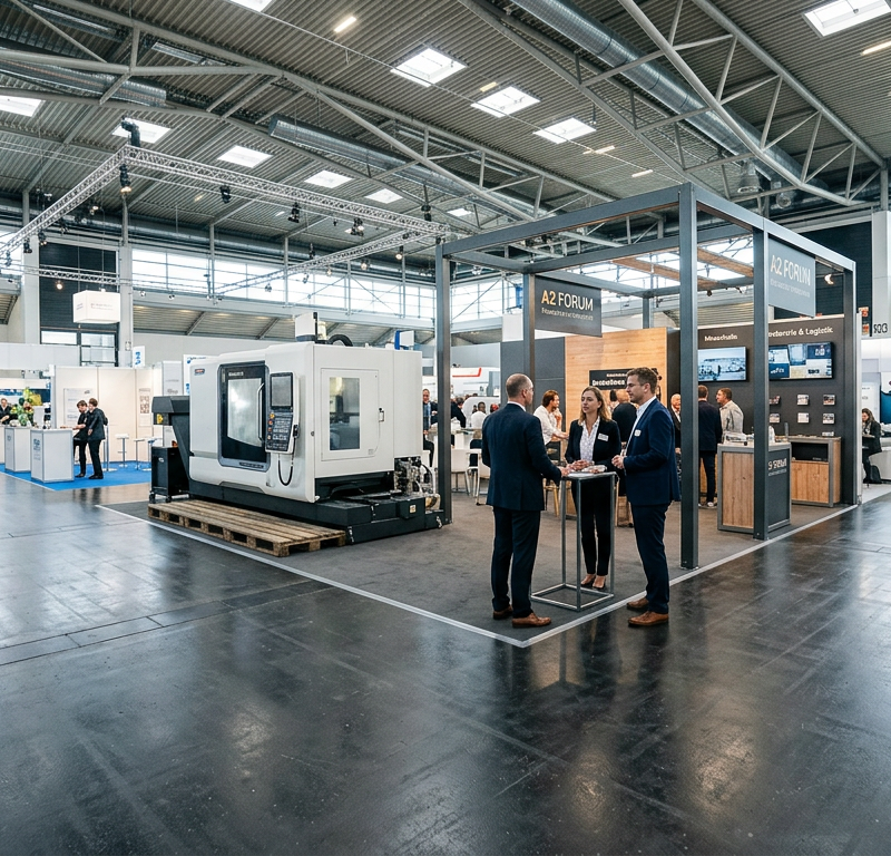 Messehalle Schwerlastboden NRW Grafische Darstellung