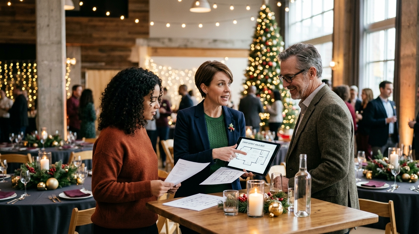 Welche Locations eignen - Weihnachtsfeiern Gästen
